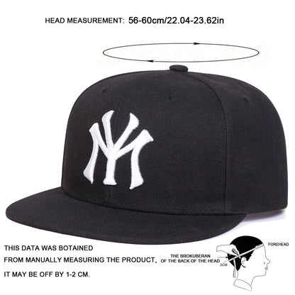 Unisex Letter Embroidery Hip-hop Hats Fashion Spring Autumn Outdoor Adjustable Casual Baseball Caps Sunscreen Hat