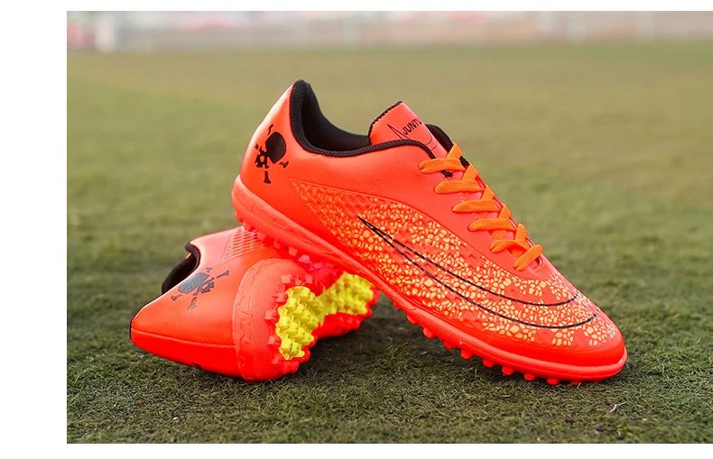 Men Society Soccer Shoes Cleats TF/FG Indoor Non Slip Original Professional Fast Football Shoes Grass Training Football Boots