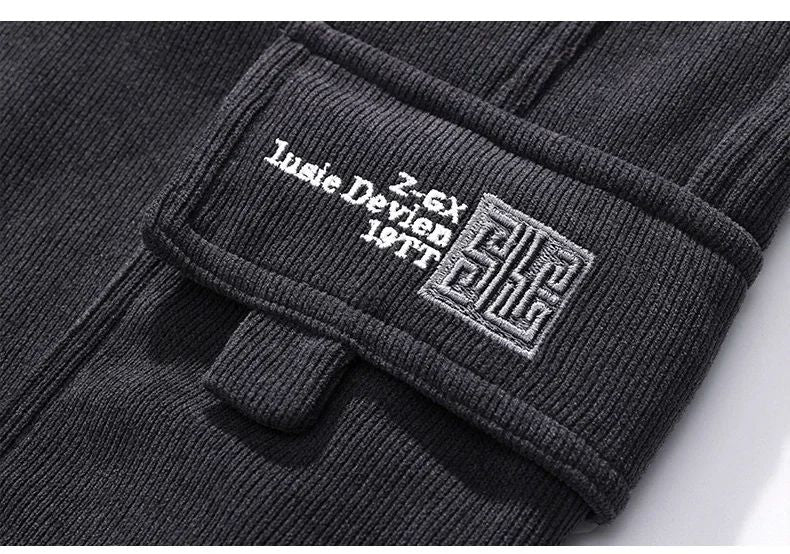 Calça Casual Masculina Elástico na Cintura Primavera Outono Estilo Novo Calça Esportiva Harem Jogger Reta com Cordão Elástico Masculina