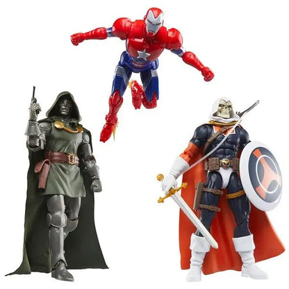 In Stock Original Marvel Legends 85th Anniversary Doctor Doom Iron Patriot Taskmaster Anime Action Figure Kids Toy Birthday Gift
