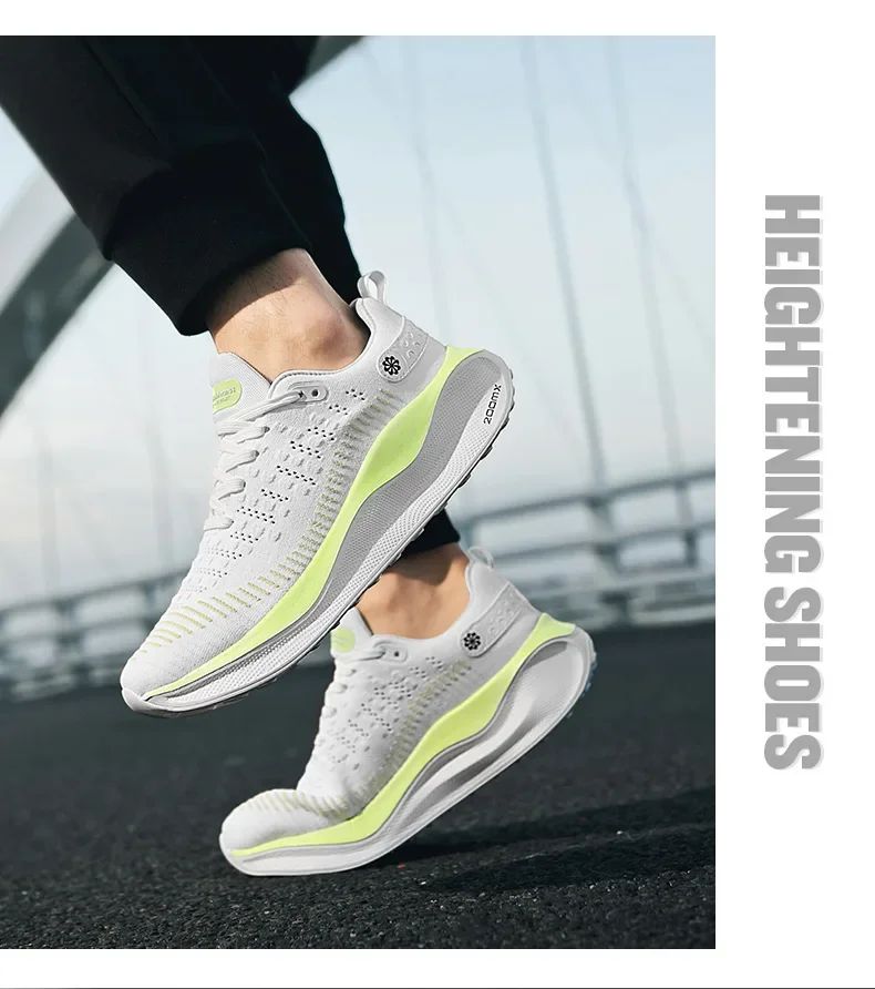 Tênis Feminino Mesh Conforto Tênis Esportivo Masculino 2024 Corrida Placa de Carbono Amortecimento Treino Esportivo Calçado de Corrida Unissex