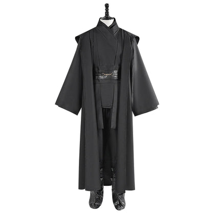 Obi Wan Kenobi Jedi Warrior Cosplay Costume Adult Kids Unisex Cloak Friar Uniform Robe Full Set Halloween Carnival Outfits