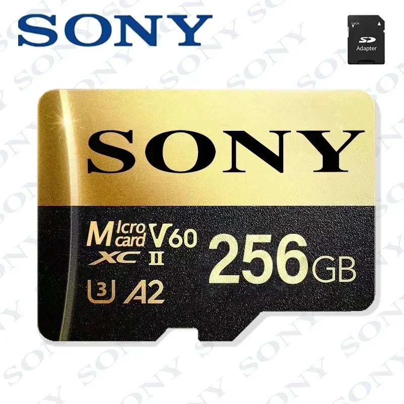 -Original-Sony-2TB Micro TF SD Card 1TB SD Memory Card 128GB 256GB U3 4K Full HD TF Memory Flash Cards for Xiaomi Phone Computer