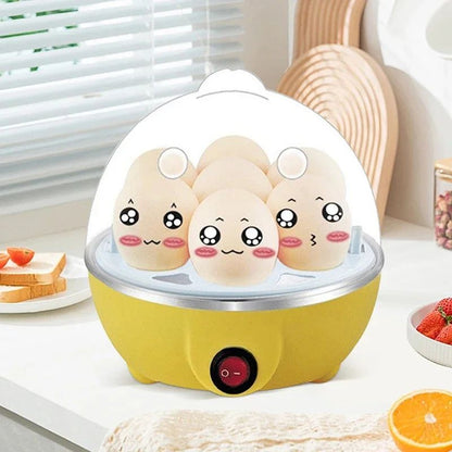 Panela Elétrica Cozedora de Ovos, Mini Vaporizador de Ovo Único, Utensílios de Cozinha, Ovos Cozidos Rápidos, Máquina de Cozinha para Café da Manhã