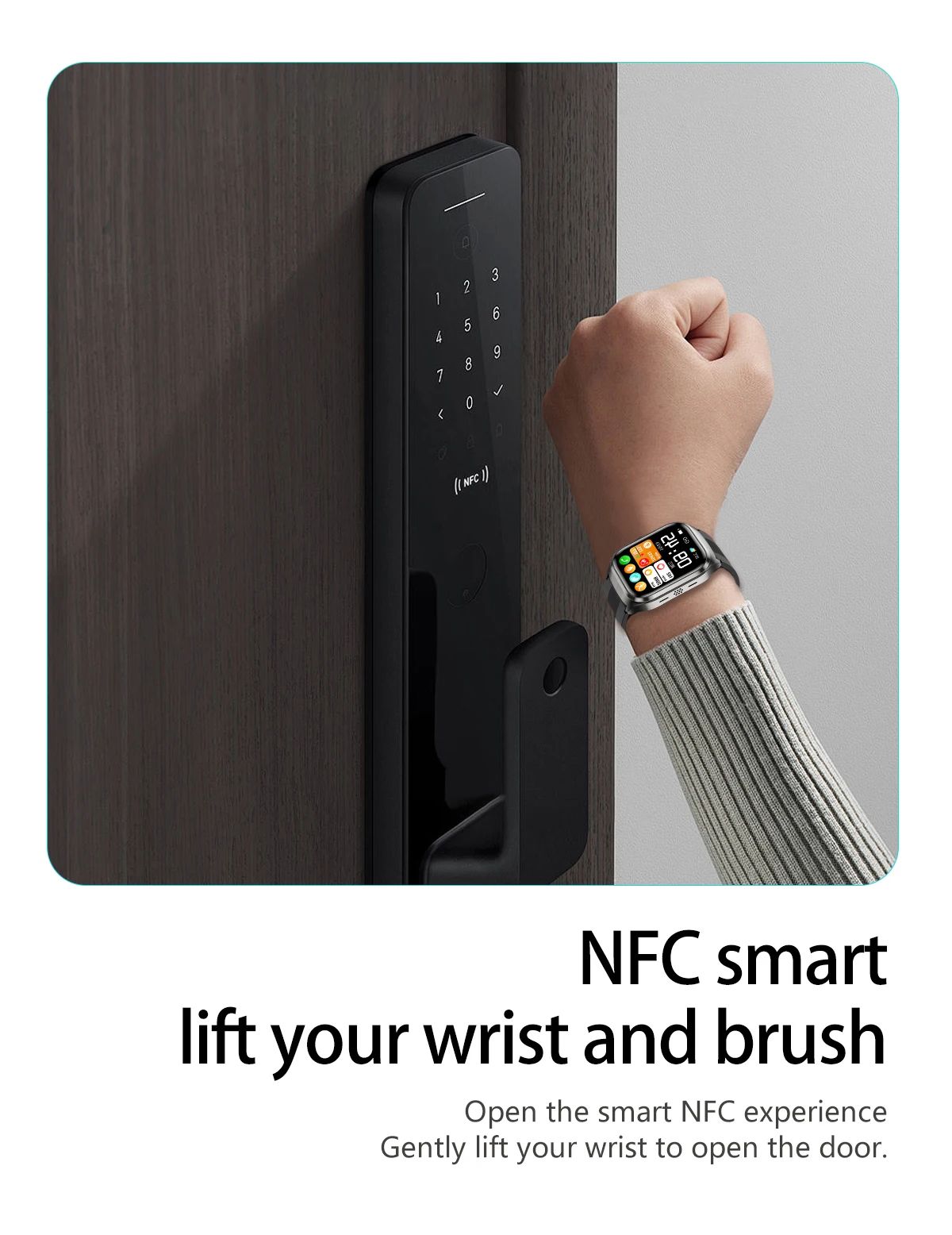 New Air Pump Airbag True Blood Pressure Health Measure Smart Watches Men Micro Physical Examination Fitness Sport SmartWatch NFC