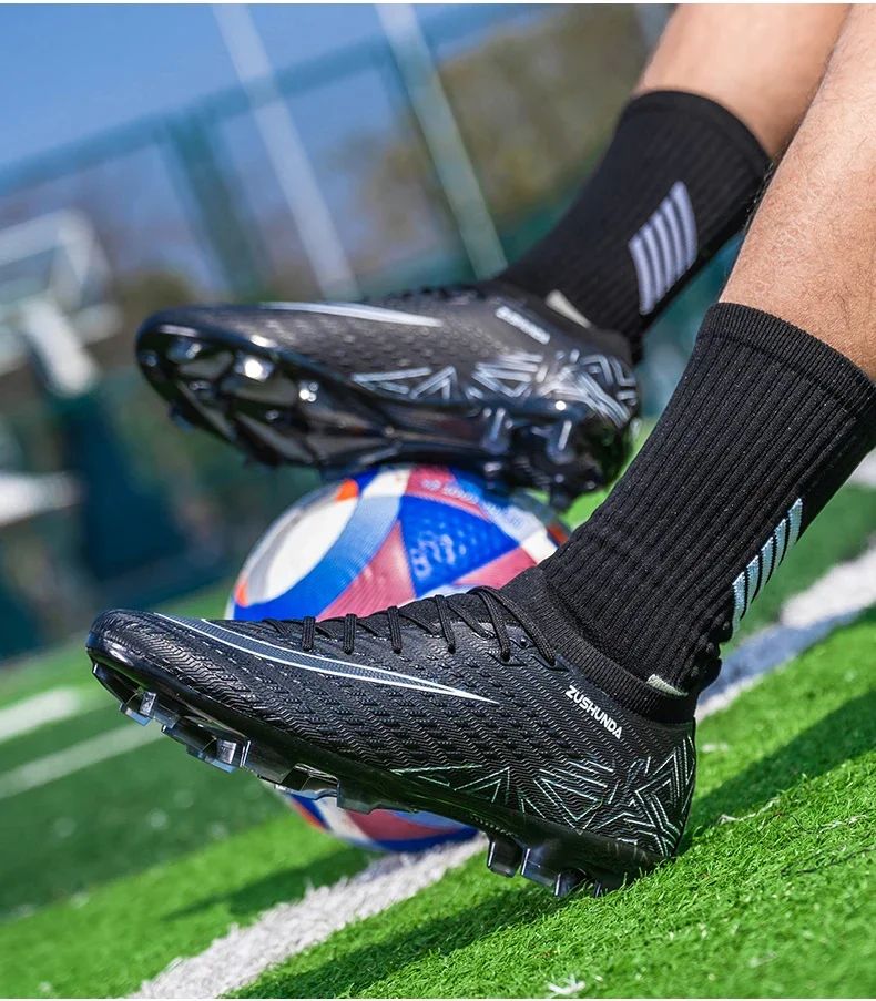 TF/FG Men Soccer Shoes Society Professional Football Field Boots Original Comfortable Top Quality Cleats Football Shoes Tenis