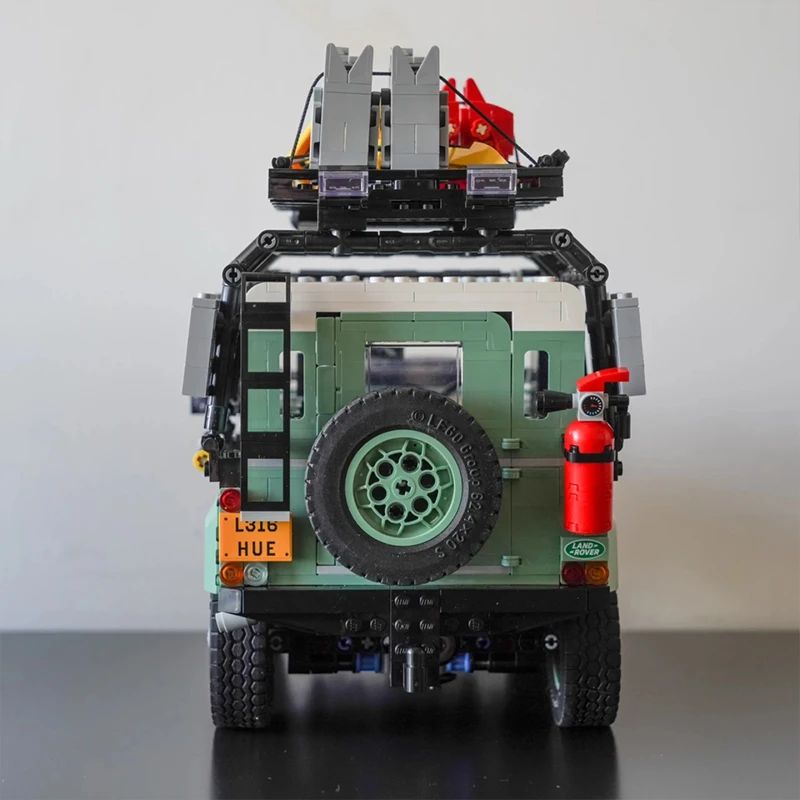 Novo 2336pcs Decoração de Casa veículo off-road clássico 90 modelo de construção 10317 montagem mecânica presente de aniversário de menino