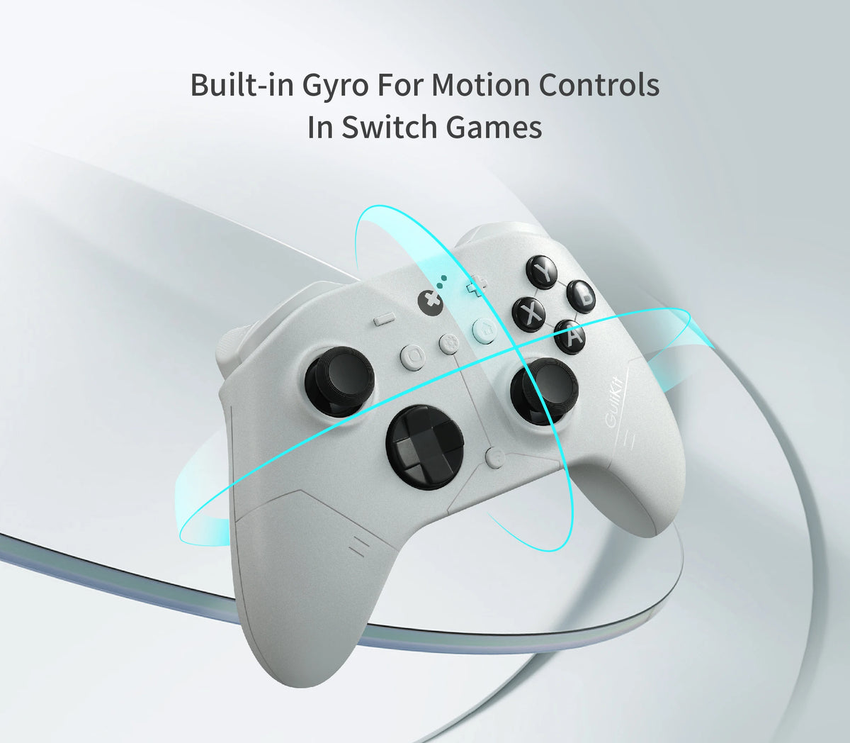 Gulikit  ES/ES PRO  Wireless Controller For Nintendo switch 2 ,Bluetooth,for Windows, Android ,iOs Game Accessories?BLACK/white
