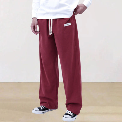 Mens Corduroy Joggers Pants Casual Cargo Pants Drawstring Elastic Waist Baggy Tapered Sweatpants with Pockets Outdoor Sweatpants