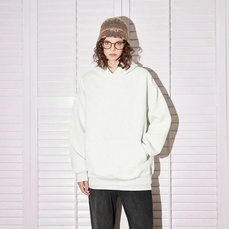 Beige Cotton Pokemon Hoodie Set with Lucario Character Back Print and Sleeve Text Design Long Sleeve Casual Outfit Unisex