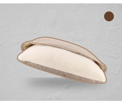 Cama para Animais de Estimação Lavável e Resistente à Mordida - Almofada de Pelúcia Removível Quente de Inverno para Cães Grandes e Gato Saco de Dormir para Pets