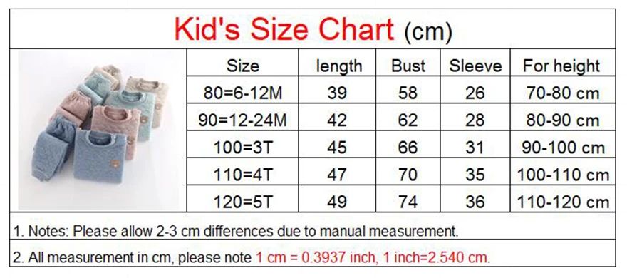 Kid Pajamas Set Boys Girls Cotton-padded Pjs Top and Pants Unisex 3 layers to Keep Thick Warm Clothes Toddler Clothing Clothes