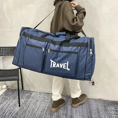 Travel Bag Foldable Large Capacity Waterproof Business Sports Handbags Wear-Resistant Portable Multifunction Duffel Bags mochila