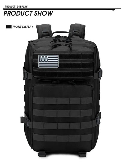 Mochila Tática Militar Exército 60L Masculina de Viagem Grande Capacidade Mochilas Masculinas Impermeáveis Esportes ao Ar Livre Bolsas Multifuncionais