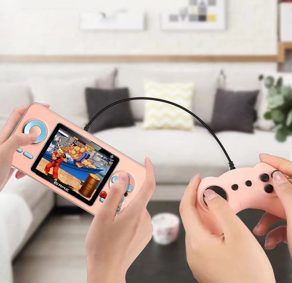 New S5 Mini Retro Video Gaming Console Built-in 520 Classic Games Portable 2.4 Inch TFT Pocket Game Players Console For Child