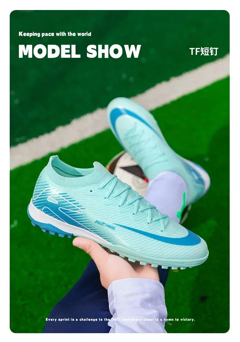 Professional Men Football Boots Adult High Quality Soccer Shoes Society Indoor Cleats Ultralight Studded Women Football Shoes