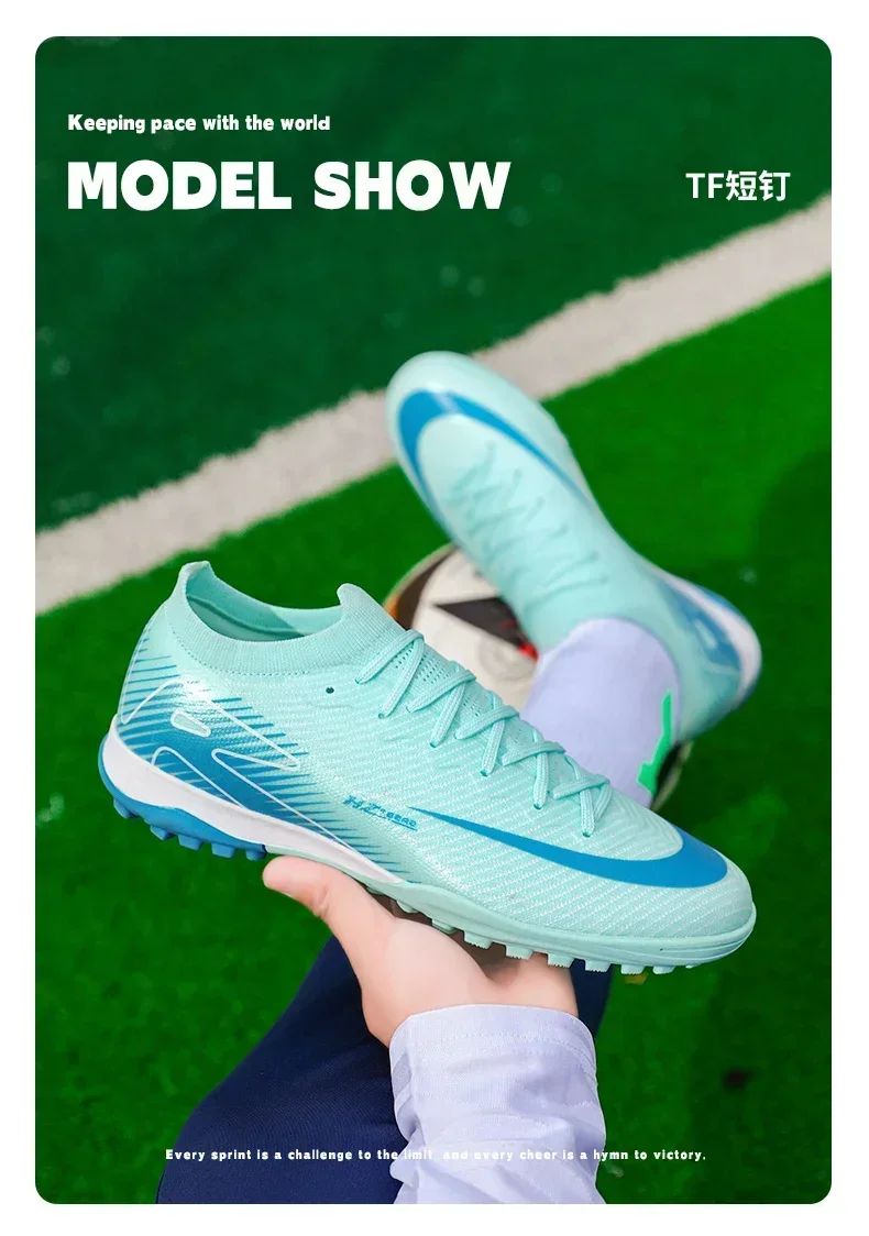 Soccer Shoes For Men Society Indoor High Quality Football Boots Cleats Professional Grass Training Studded Football Shoes Unisex