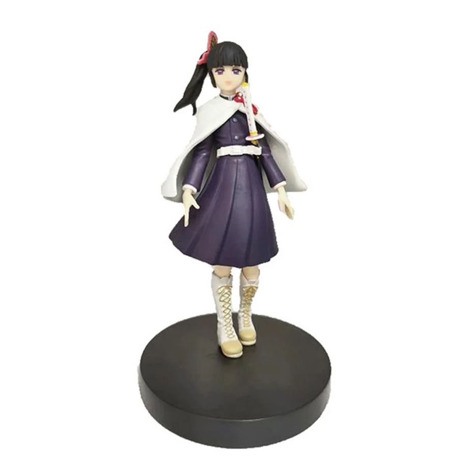 Anime Demon Slayer Figure Kamado Tanjirou Nezuko Action Figures PVC Model Toys Zenitsu Figurine Inosuke Kimetsu No Yaiba Figura