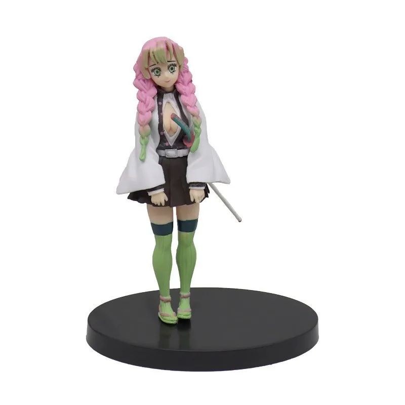 Boneco de 15cm Anime Demon Slayer Nezuko Tanjirou Zenitsu Inosuke Kyoujurou Shinobu Giyuu Qposket, Brinquedo Infantil, Presente de Natal