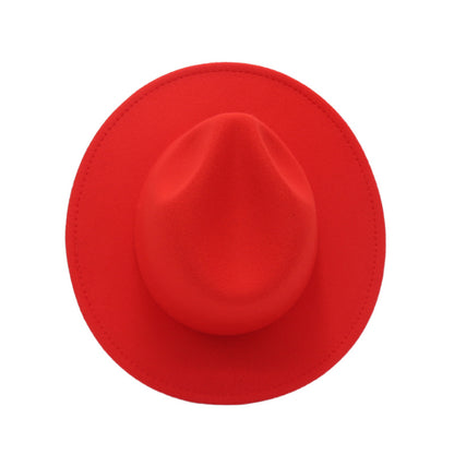 Women Fedora Hat Autumn Winter Luxury Men Top Hats Trendy Formal Wedding Decorate Black Green White Panama Cap Fedoras Gorras