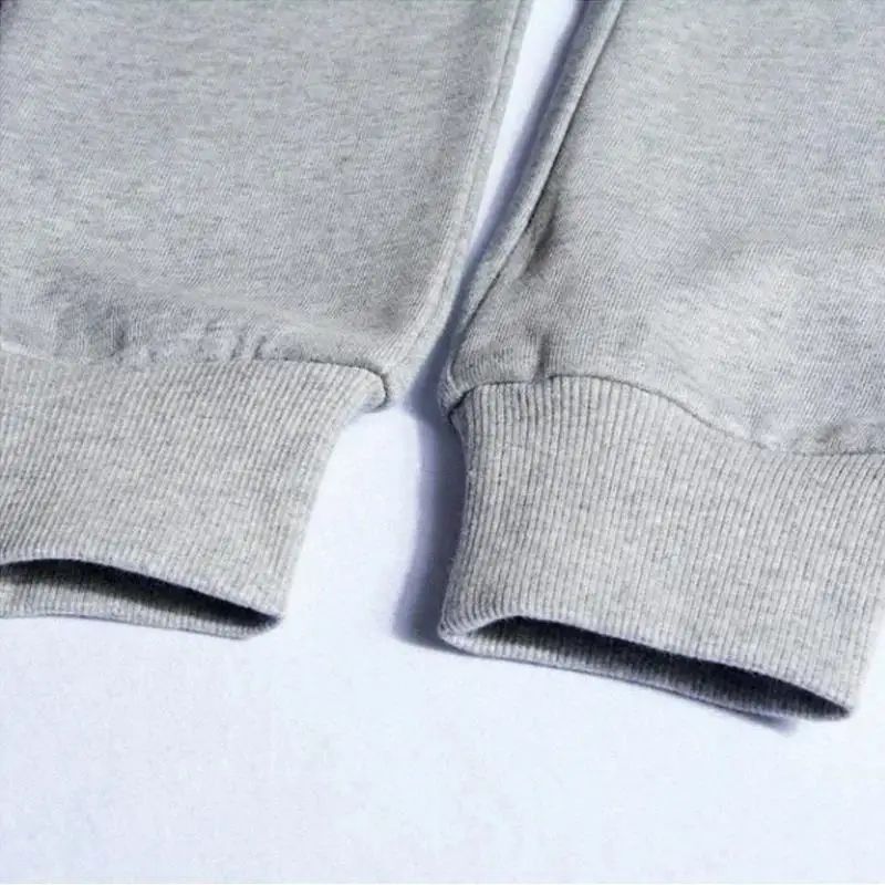 Calça Masculina Fleece Primavera e Outono Calça Casual Masculina Esportiva Jogger Moletom Masculina Harajuku Street S-3XL