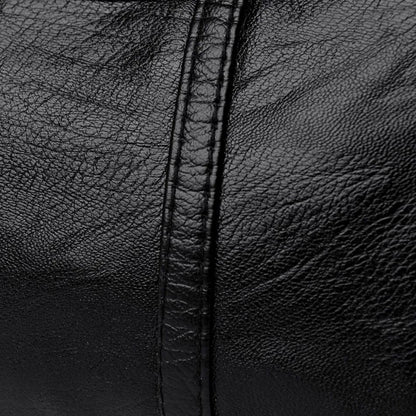 Fashion Soft Leather Crossbody Bags for Women 2025 Casual Female Multi Pocket Messenger Bags Retro Handbags Ladies Shoulder Bags