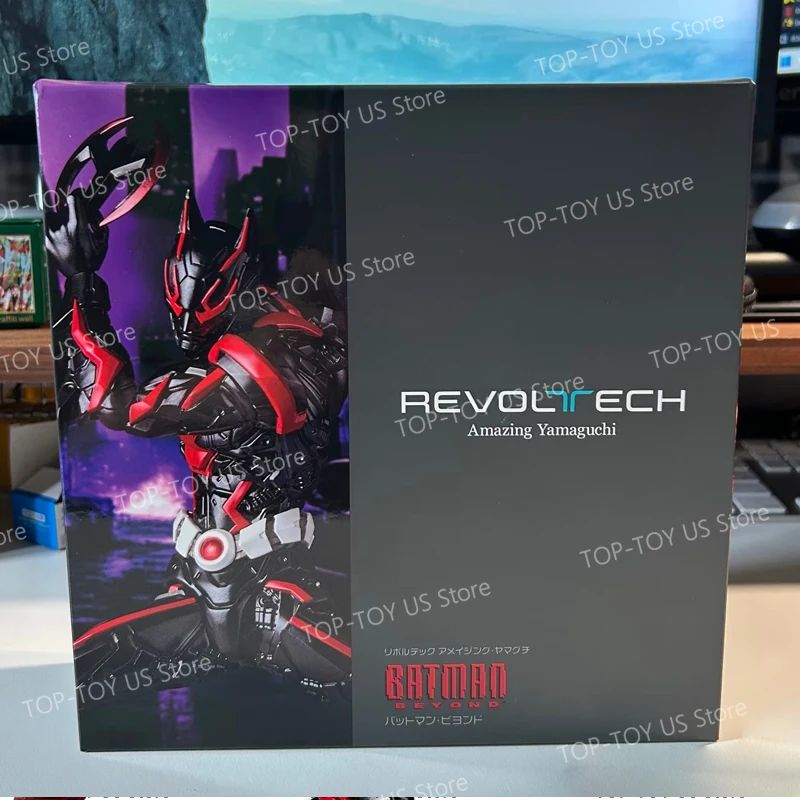 AMAZING YAMAGUCHI 1/12 Scale PVC Action Figures Kaiyodo Revoltech Batman Beyond Batman Ver. Model Collection Toy