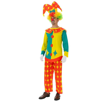 Fantasy Circus Costume Set Adult Cosplay Clown Uniform Anime Style Magic Performance Halloween Carnival Party Dress Up