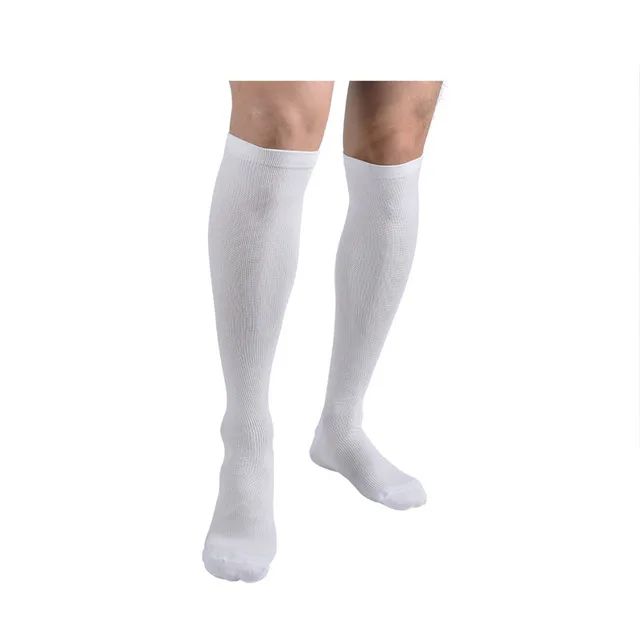 Varicose Veins Compression Socks Fit For Golf Rugby Hiking Sports For Anti Fatigue Driving Travel Flight Black Women Men Socks