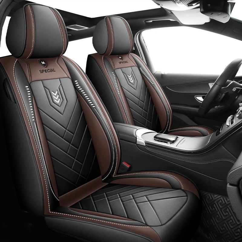 Car Seat Cushion Four Seasons Universal Artificial Leather Seat Cover 2026 Newly Upgraded Waterproof Seat Cover car accessories