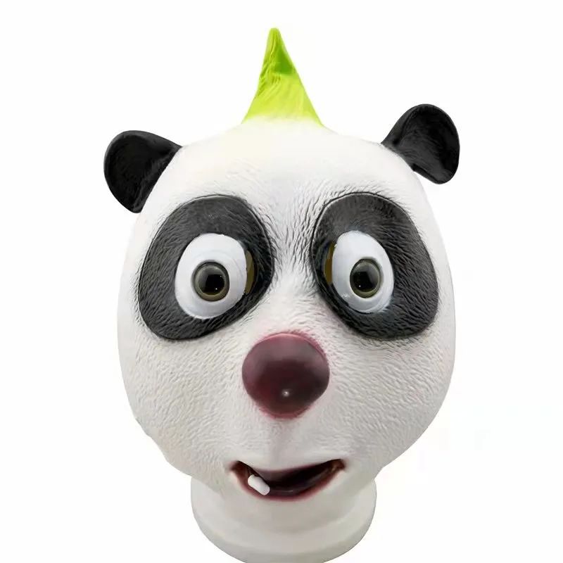 Funny Animal Latex Party Masks Dog Donkey Duck Horse Headgear Halloween Props Cosplay Mask for Adults Masquerade Mask