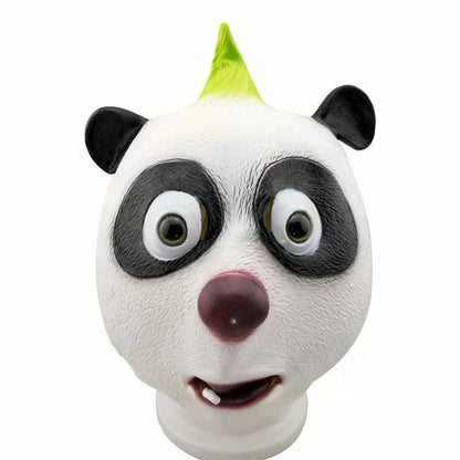 Funny Animal Latex Party Masks Dog Donkey Duck Horse Headgear Halloween Props Cosplay Mask for Adults Masquerade Mask