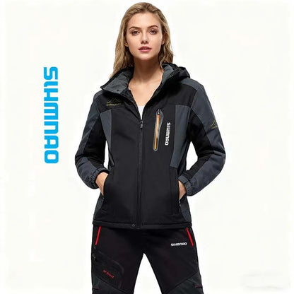 Roupas de Neve Quentes Engrossadas Impermeáveis de Inverno 2025, Calças Quentes de Neve, Roupas de Pesca Masculinas Impermeáveis Engrossadas para Externa,