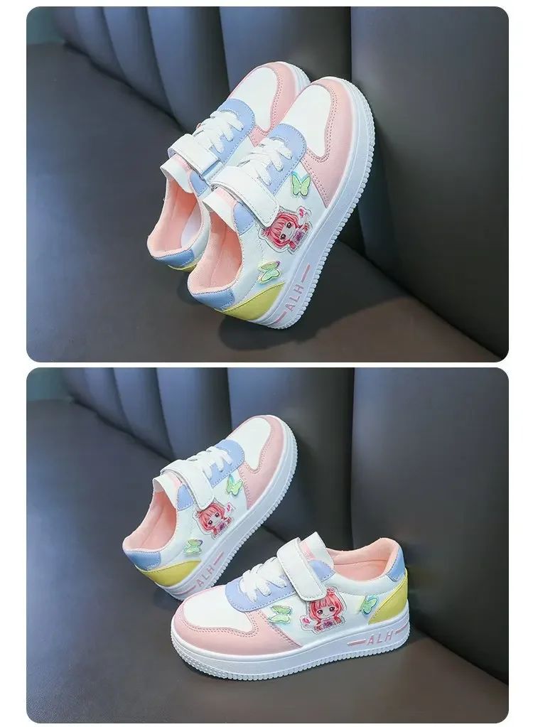 CKid Shoes Sneaker Shoe Boys Girls Baby Cartoon Canvas Sports Shoes Spring Autumn Children Board Shoes with Leisure New Fashion