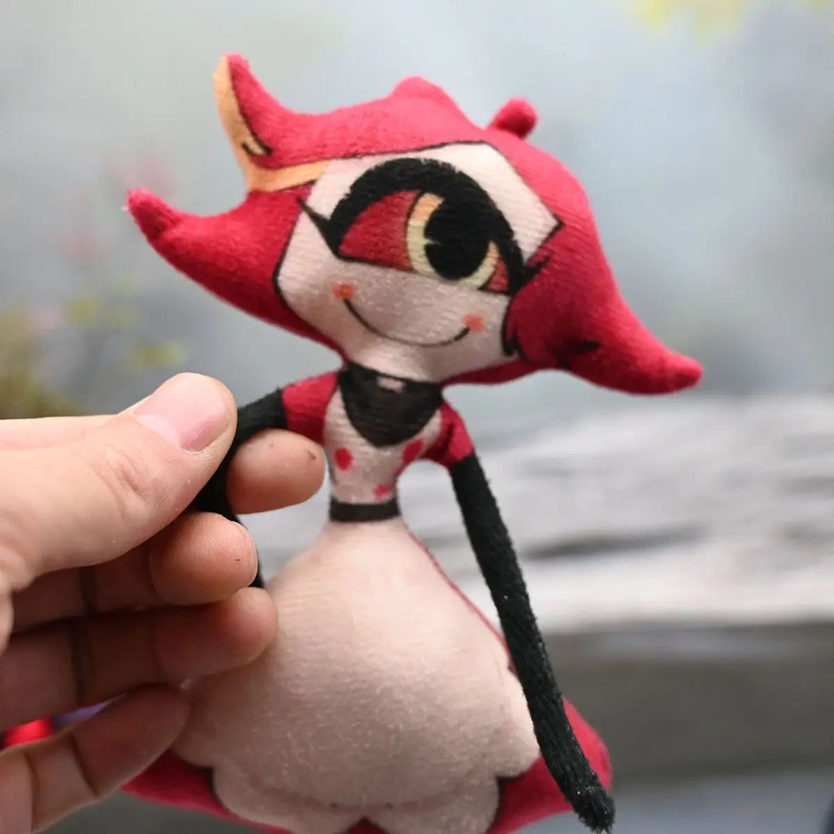 Anime Hazbin Alastor Niffty Cosplay Plush Doll Body Wire Skeleton Action Stuffed Dolls Accessories Ornament Gifts