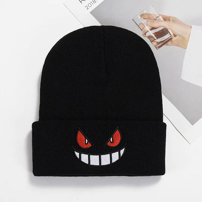 Novo Gorro de Inverno Bordado Unissex para Homens Mulheres, Touca Beanie 2024 Outono Ao Ar Livre Quente Feminino Hip Hop Esporte Esqui Chapéus de Tricô gorros