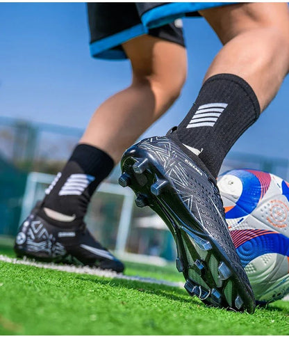 TF/FG Men Soccer Shoes Society Professional Football Field Boots Original Comfortable Top Quality Cleats Football Shoes Tenis