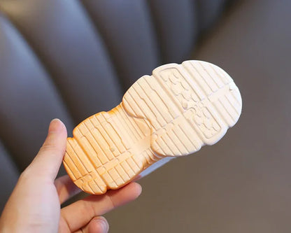 Size 20-31 Children Wear-resistant Casual Sports Shoes Baby Anti-slip Toddler Shoes Girls Boys Kids Soft Bottom Running Sneakers