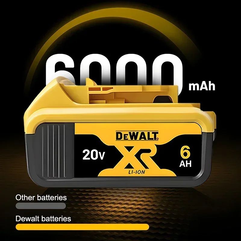New 100% Original 6Ah 20V Original Dewalt Power Tool Battery DCB206 DCB206 20V Battery DCB205 DCB200