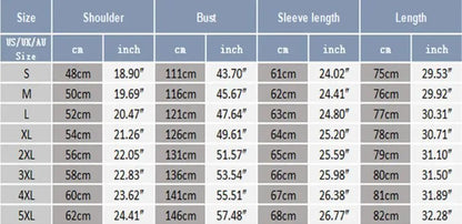 2024 New Men's Coats for Autumn Winter European and American Men's Wear Plus-size Striped Hawaii Cargo Long-sleeved Shirt S-5XL