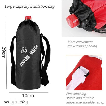 Portable Bottle Bag Insulated Thermal Ice Cooler Warmer Lunch Food Water Milk Picnic Insulation Thermos Bag For Man Women Kids