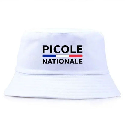 Summer Picole Nationale Bob Man Reversible Bucket Hat Women Cotton Fisherman Cap Unisex Outdoor Sport Sun Activities Panama