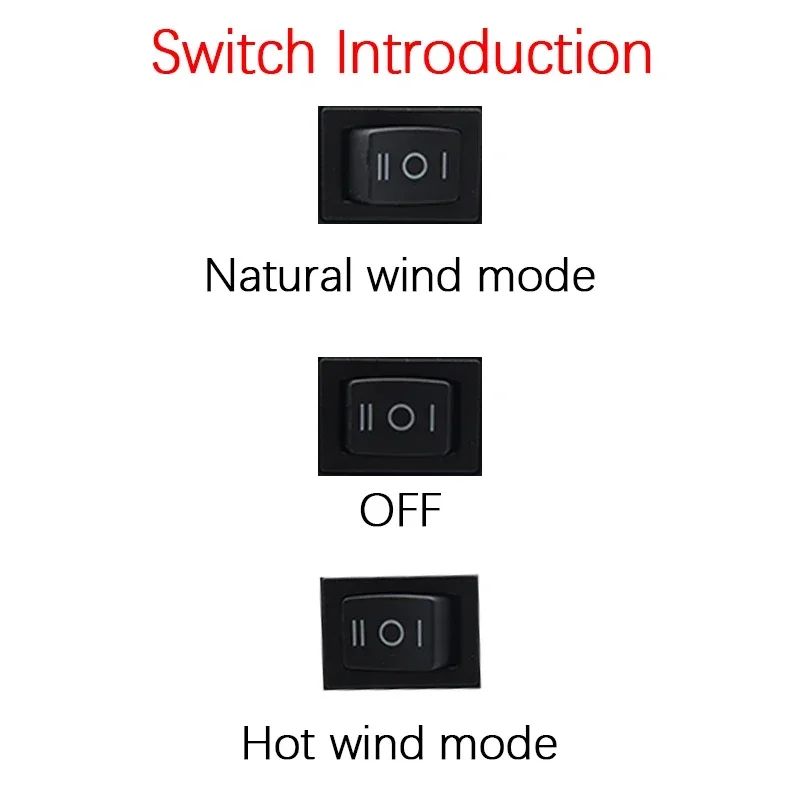 Power Tool Parts Lithium Electric Power Warm Air Blower Fan Heater Hot&Cold Wind Dual Mode For Makita For Bosch Li-ion Battery