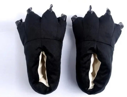 Stitch Animal Paw Slippers For Boy Girl Unisex Kids Cute Monster Claw Slippers Cartoon Soft Plush Warm Home Slippers Child Shoes