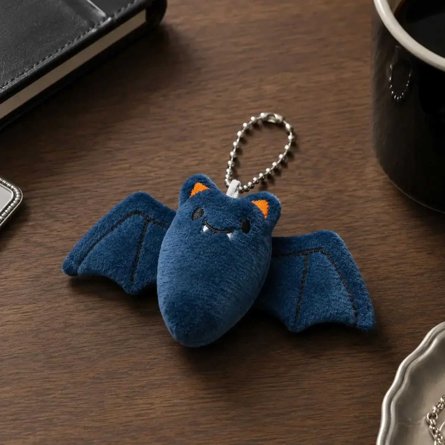 Funny Halloween Plush Keychain Pumpkin Head Kawaii Cartoon Plush Pendant Decoration Soft Furry Bag Pendant Gift Giving