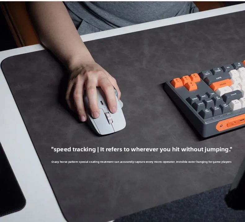 Desk Pad Waterproof PU Mouse Pad Large Mousepad Laptop Non-slip Desk Mat Keyboard Mats Mouse mat mouse wrist guard three pieces