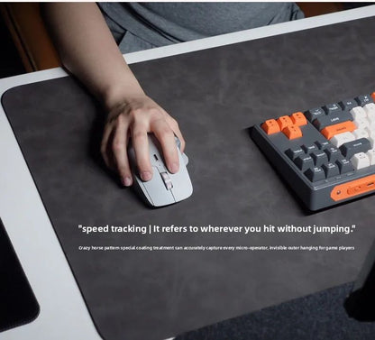 Desk Pad Waterproof PU Mouse Pad Large Mousepad Laptop Non-slip Desk Mat Keyboard Mats Mouse mat mouse wrist guard three pieces