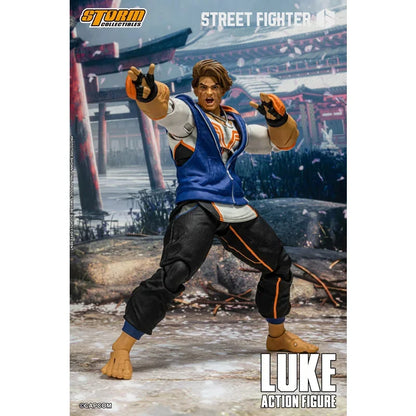 in stock Original Storm Toys Street Fighter 6 Luke In Stock Anime Action Collection Figures Model Toys