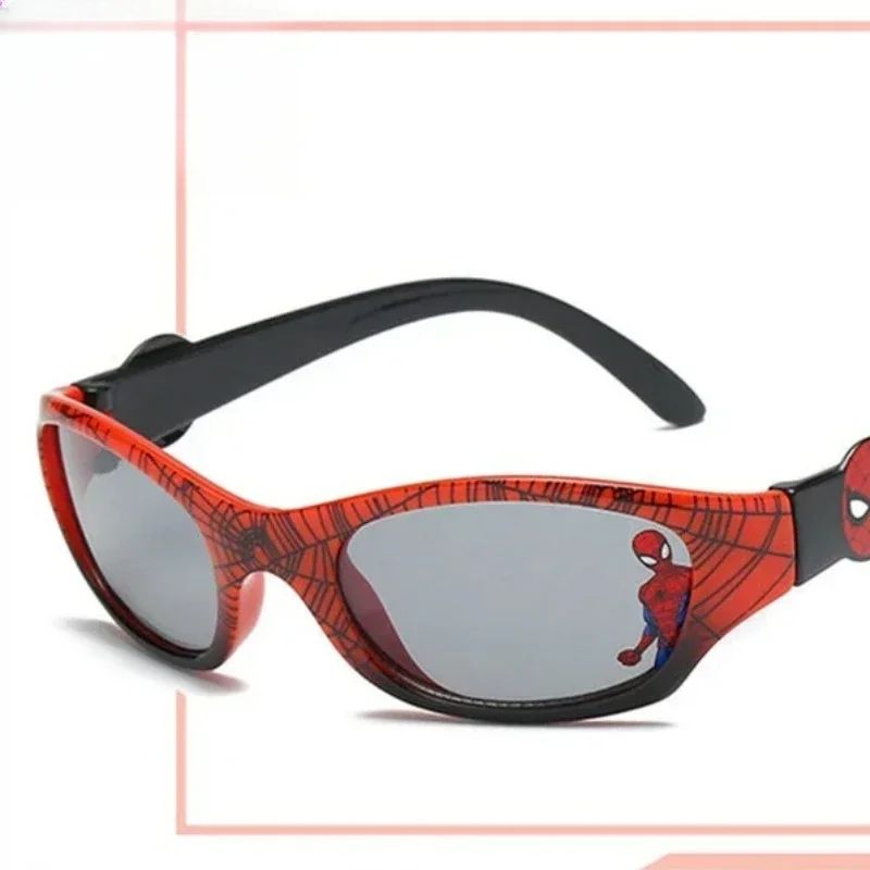 Spiderman Sunglasses Plastic Toys Children's Marvel Avengers Figure Spider-Man Cartoon Fashion Sunglasses Kids Cute Goggle Gifts