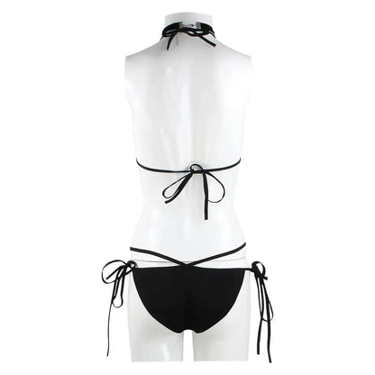 Anime My Dress-Up Darling Marin Kitagawa Bikini Cosplay Costume Swimsuit Summer Beach Swimwear Outfit Halloween Carnival Party